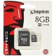 Tarjeta Micro SD 8 GB Kingston