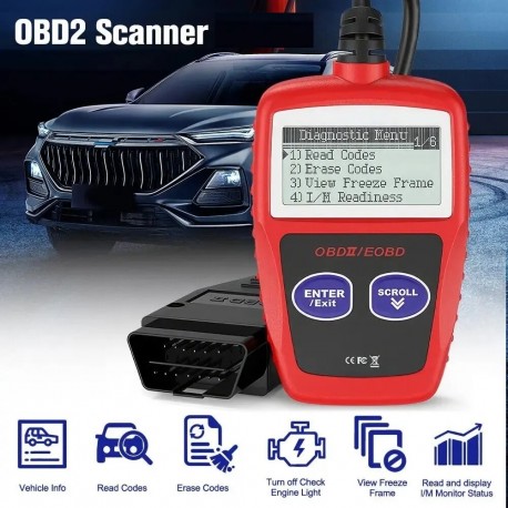 Escaner Diagnosis y Borrado Averias Coche OBD2 EOB