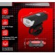 Luz Bicicleta Delantera y Trasera USB Impermeable