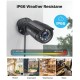 Sistema de Videovigilancia Profesional CCTV con 4 Camaras HD y Grabador