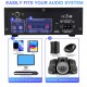 Amplificador Sonido 2.0 800w Estereo Hifi Bluetooth