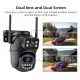 Camara de Vigilancia IP 4K Wifi Doble Lente