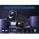 Proyector Video Giratorio Keystone Android 4K 1080p Wifi Bluetooth 5.0