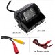 Camara de Aparcamiento LED Impermeable RCA