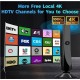 Antena de Television Digital Amplificador 4K