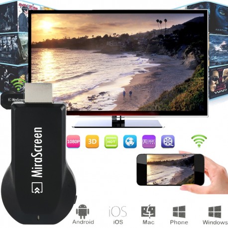 Adaptador HDMI Multimedia Dongle TV