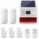 Sistema de Alarma Solar Casa Hogar Inalambrico