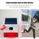 Sistema de Alarma Solar Casa Hogar Inalambrico