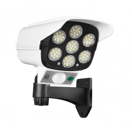Lampara Solar 77 LEDS con Sensor de Movimiento