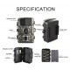 Camara de Caza 16 Mpx Full HD 1080p