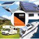 Controlador Regulador de Carga Solar MPPT 20A