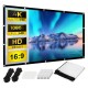 Pantalla para Proyector de 100 Pulgadas