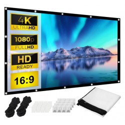 Pantalla para Proyector de 100 Pulgadas