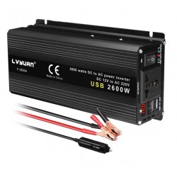 Transformador de Corriente Conversor 12/220V 2600w