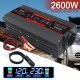Transformador Convertidor de Corriente 12/220V 2600w