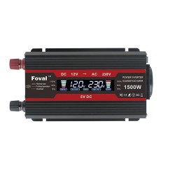 Transformador Convertidor de Corriente 12/220V 1500w