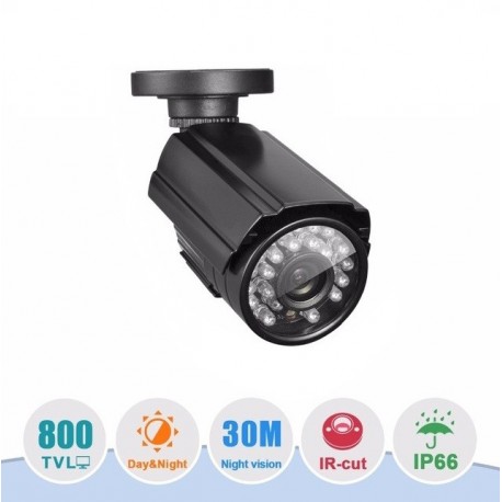 Camara CCTV HD Vision Nocturna Impermeable