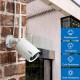Sistema de Videovigilancia Profesional CCTV con 4 Camaras HD Wifi y Grabador Inalambrico