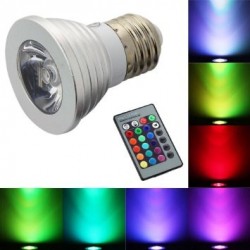 Bombilla LED RGB con Mando a Distancia